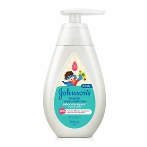 Sabonete Líquido Johnsons Baby Limpeza Super Poderosa 200ml