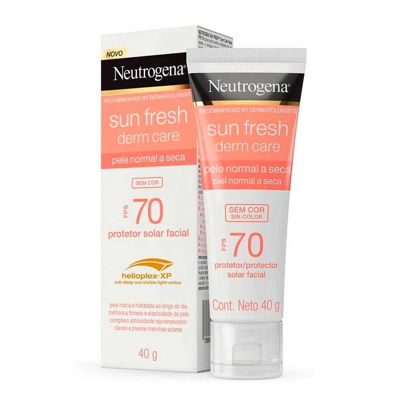 -Protetor-Solar-Facial-Neutrogena-Sun-Fresh-Derm-Care-Fps70-40g