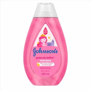 Shampoo Infantil Johnsons Baby Gotas De Brilho 400ml