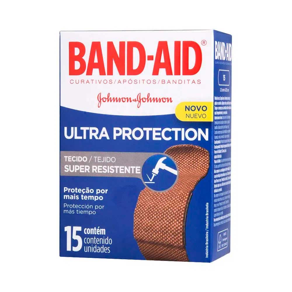 Curativo Band-aid Ultra Protection 15 Unidades - Promofarma