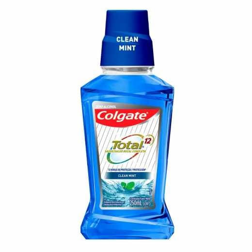 -Antisseptico-Colgate-Total-12-Clean-Mint-250ml