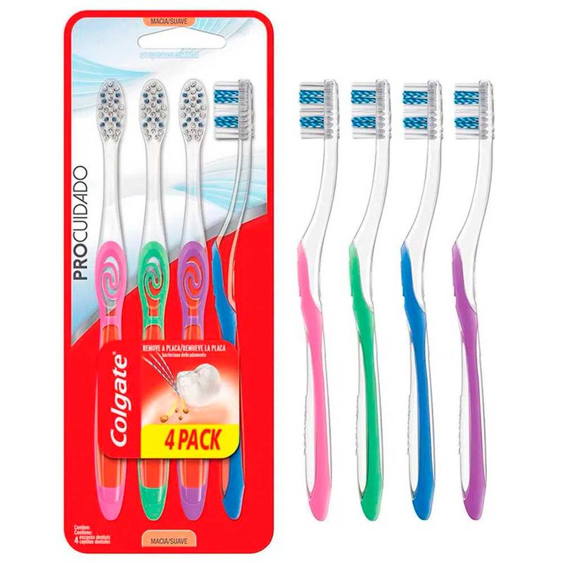 -Escova-Dental-Colgate-Pro-Cuidado-4-Unidades
