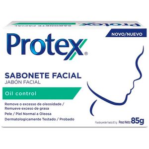 Sabonete Facial Em Barra Protex Oil Control 85g