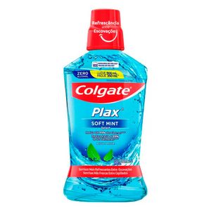 Enxaguante Bucal Colgate Plax Soft Mint 500ml