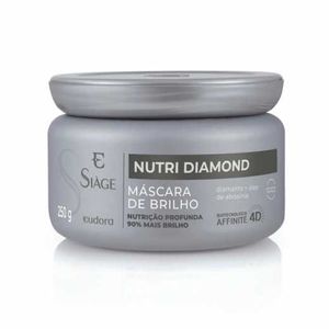 Máscara De Tratamento Capilar Eudora Siàge Nutri Diamond 250g