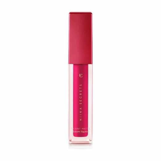 -Batom-Liquido-Eudora-Niina-Secrets-Skinny-Pink-Peonia-Matte-4ml