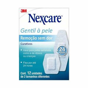 Curativo Nexcare Remoção Sem Dor 12 Unidades