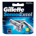 -Carga-Para-Aparelho-De-Barbear-Gillette-Sensor-Excel-2-Unidades