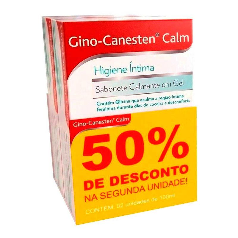 -Sabonete-Intimo-Gino-Canesten-Calm-2-Unidades-De-100ml