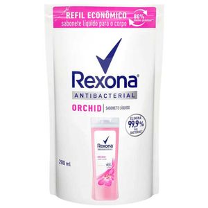 Sabonete Líquido Rexona Antibacterial Refill Orchid Fresh 200ml