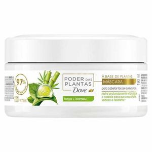 Máscara De Tratamento Capilar Dove Poder Das Plantas Força + Bambu 190ml