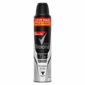Desodorante Rexona Masculino Men Invisible Aerosol 250ml