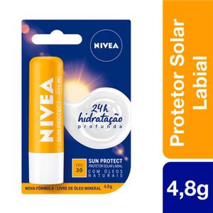 Protetor Labial Nivea Fps30 4,8g