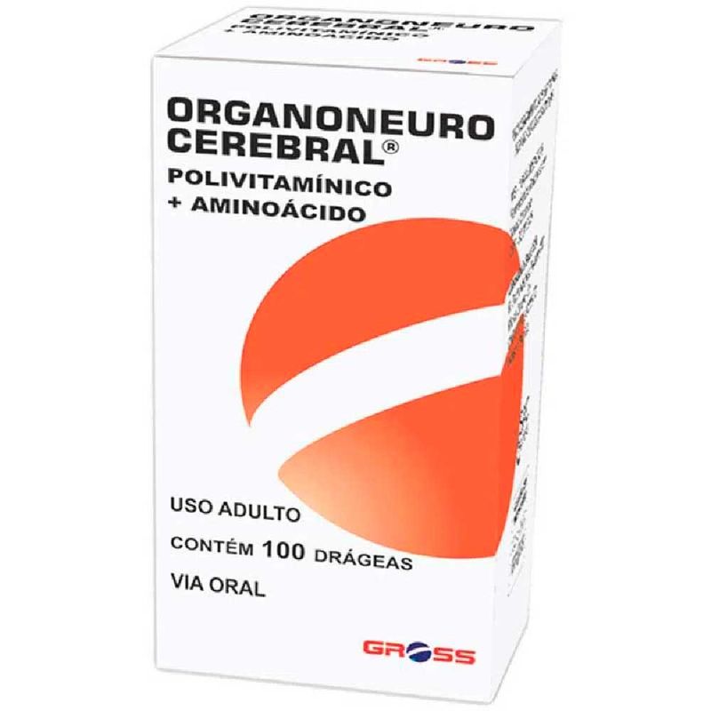 -Organoneuro-Cerebral-100mg-100mg-25mg-10mg-5mcg-100-Drageas