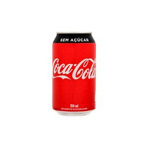 Refrigerante Coca-cola Sem Açúcar Lata 350ml