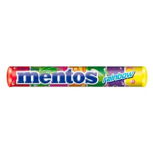 Bala Mentos Stick Rainbow 38g