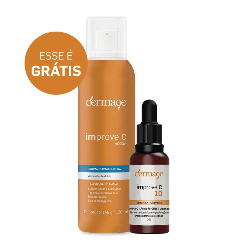 -Kit-Serum-Dermage-Improve-C10-30g---Gratis-Bruma-Improve-C-Acqua-150ml