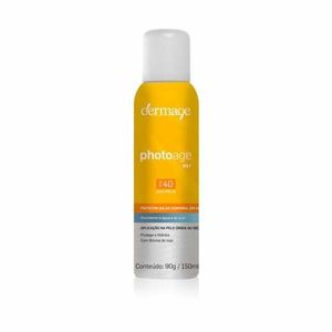 Protetor Solar Corporal Dermage Photoage Wet Fps40 Spray 180ml