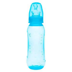 Mamadeira Kuka Aquarela Ortodôntica Azul 250ml 1 Unidade