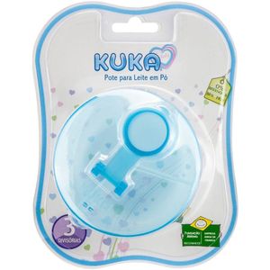 Pote Para Leite Em Pó Kuka Azul 1 Unidade