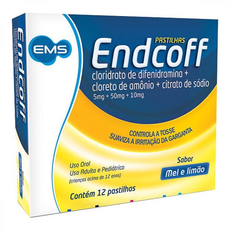-Endcoff-Mel-E-Limao-12-Pastilhas-De-Uso-Oral