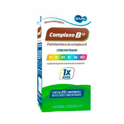 Complexo B 20 Comprimidos - Promofarma