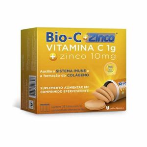 Bio-c E Zinco 1g/10mg 30 Comprimidos Efervescentes