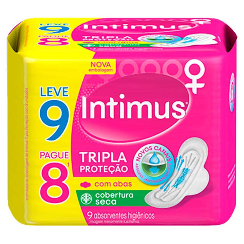 -Absorvente-Intimus-Gel-Tripla-Protecao-Seca-Com-Abas-9-Unidades