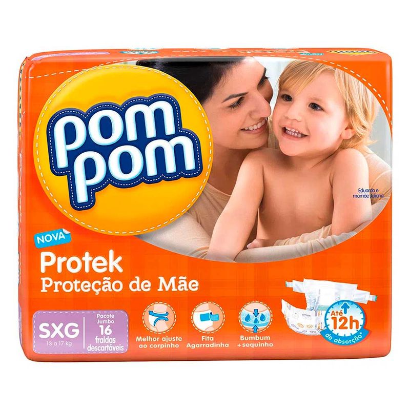 -Fralda-Pom-Pom-Protek-Protecao-De-Mae-Jumbo-Sxg-16-Unidades