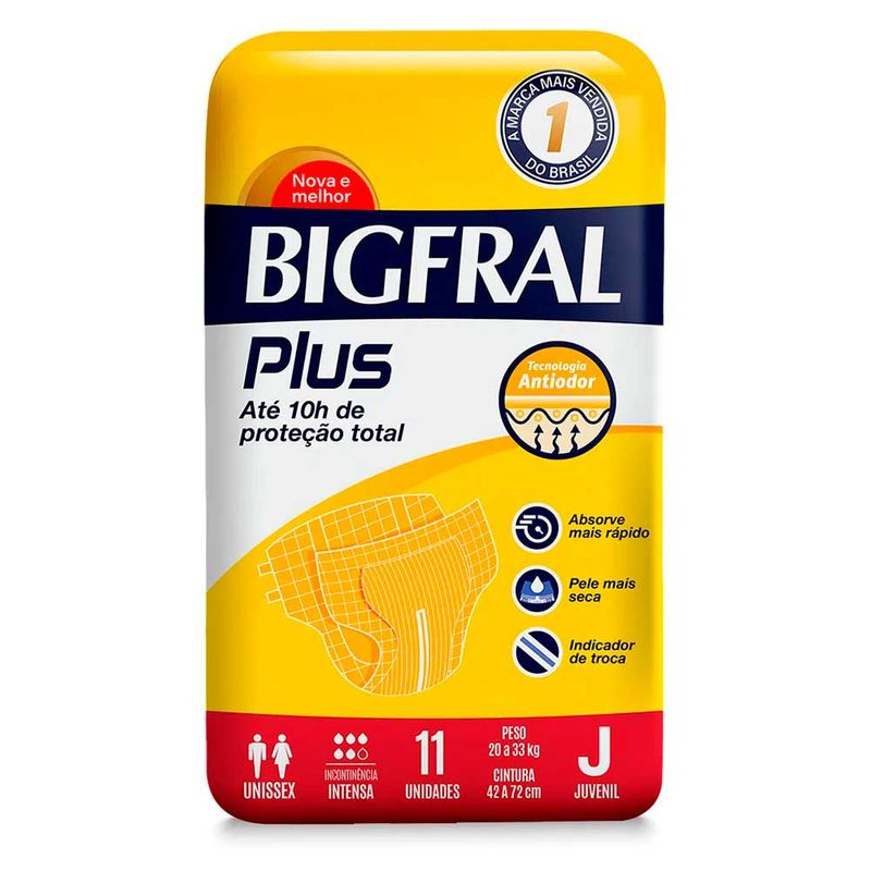 -Fralda-Geriatrica-Bigfral-Plus-Unissex-J-11-Unidades