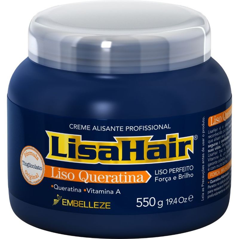 -Creme-Alisante-Embelleze-Lisahair-Liso-Queratina-550g