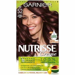 Tintura Garnier Nutrisse Creme N 52 Marrom Ivete 1 Kit