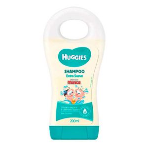 Shampoo Infantil Huggies Turma Da Mônica Extra Suave 200ml