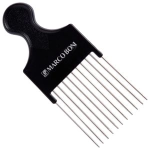 Pente Marco Boni Black Powerdentes Longos Metal 1 Unidade
