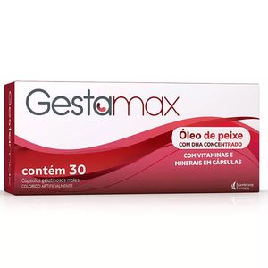 Gestamax 30 Cápsulas Gelatinosas Moles