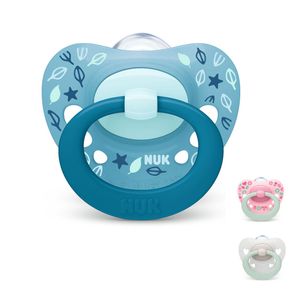 Chupeta Nuk Signature Glow Boy 0 A 6 Meses 1 Unidade