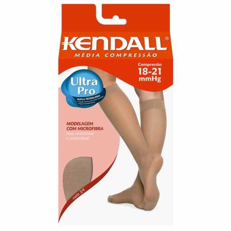 -Meia-3-4-Kendall-Media-Compressao-Ponteira-Fechada-Mel-P-1-Unidade