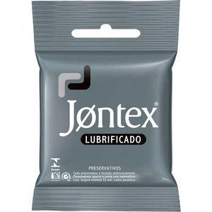 Preservativo Jontex Lubrificado 3 Unidades