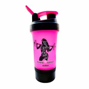 Coqueteleira Integralmedica 3 Doses Pink 450ml