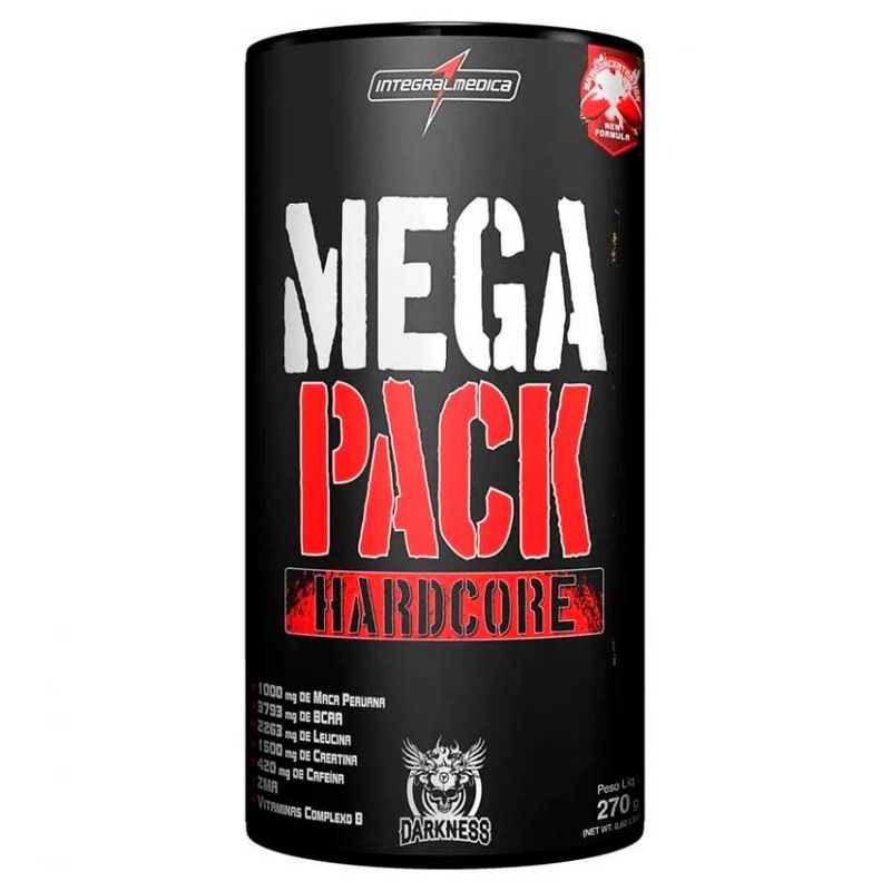 -Suplemento-Esportivo-Integralmedica-Hardcore-Darkness-Mega-Pack-30-Unidades