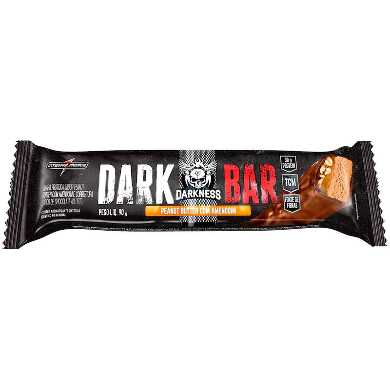 -Barra-Proteica-Integralmedica-Darkness-Dark-Bar-Amendoim-90g