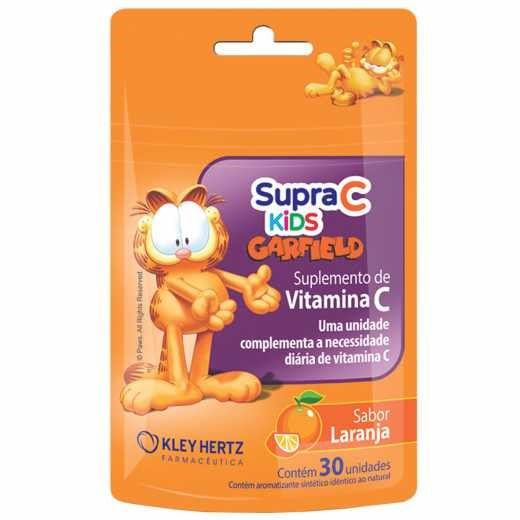 -Supra-C-Kids-Garfield-Laranja-Sache-30-Gomas