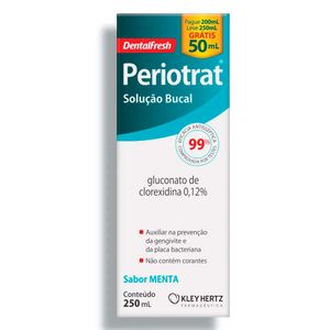 Solução Bucal Periotrat Menta 250ml