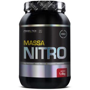 Massa Nitro Probiótica Morango 1,4kg