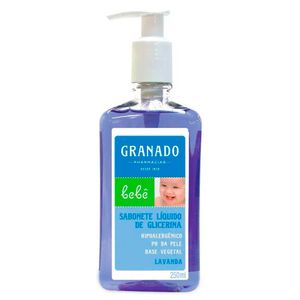 Sabonete Líquido Infantil Glicerina Granado Lavanda 250ml