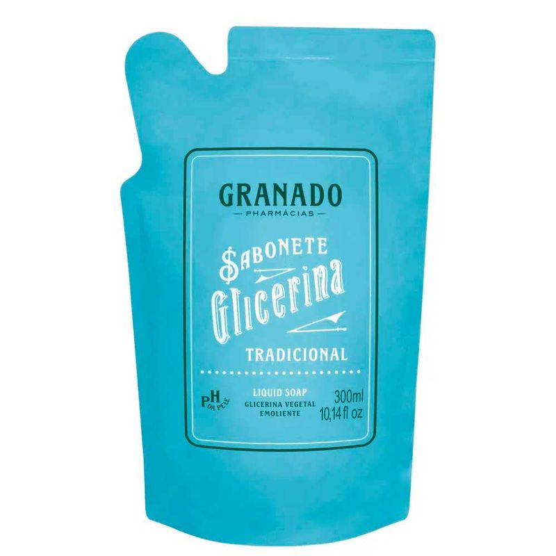 -Refil-Sabonete-Liquido-Granado-Glicerina-Tradicional-300ml