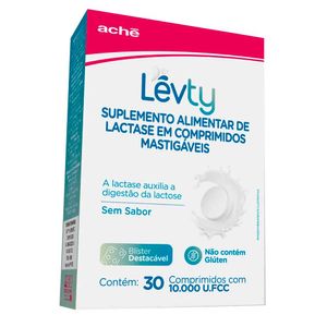 Levty Sem Sabor 30 Comprimidos Mastigaveis
