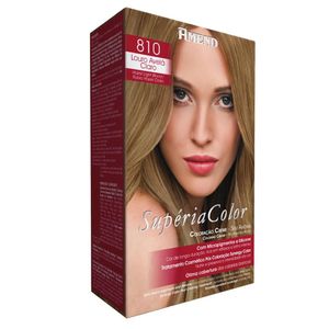 Tintura Amend Supéria Color N 810 Louro Avelã Claro 1 Kit