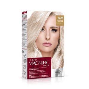 Coloração Amend Magnific Color N 12.89 Louro Claríssimo Pérola Cendré 1 Kit
