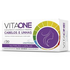 Vitaone Cabelos E Unhas 30 Comprimidos